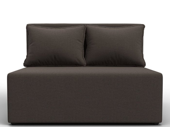 Диван-кровать Лагуна темно-коричневого цвета - купить Прямые диваны по цене 35990 Диван-кровать Лагуна темно-коричневого цвета - купить Прямые диваны по цене 35990