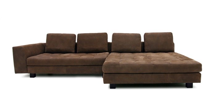 Диван Padova коричневого цвета  - купить Угловые диваны по цене 698175.0