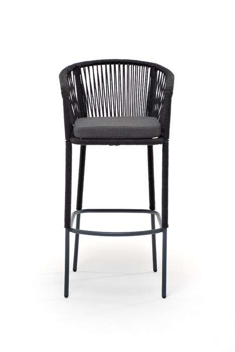 Барный стул Марсель темно-серого цвета - лучшие Садовые стулья в INMYROOM