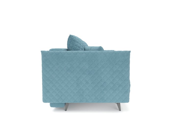 Прямой диван-кровать Вашингтон голубого цвета - лучшие Прямые диваны в INMYROOM