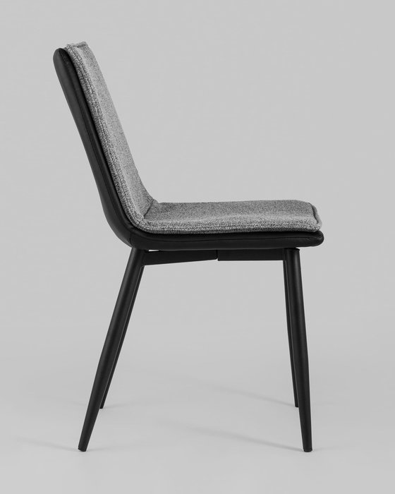 Стул Юта серого цвета - лучшие Обеденные стулья в INMYROOM
