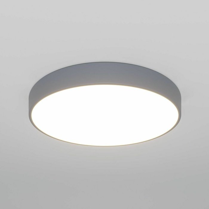 Потолочный светильник Entire 80 бело-серого цвета