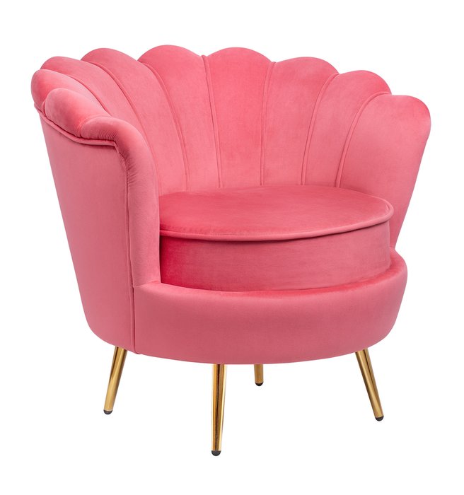 Кресло Pearl красного цвета - купить Интерьерные кресла по цене 33040.0