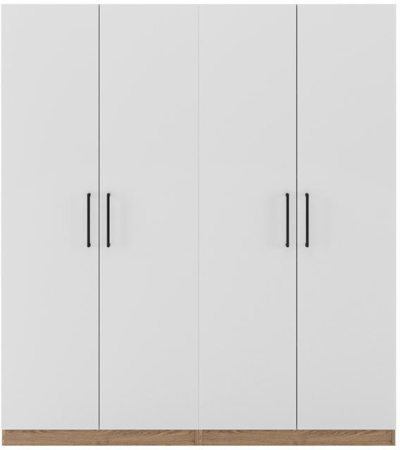 Шкаф Simple W4 светло-серого цвета
