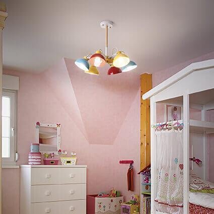 Потолочная люстра Ideal Lux Titti  - лучшие Потолочные светильники в детскую в INMYROOM