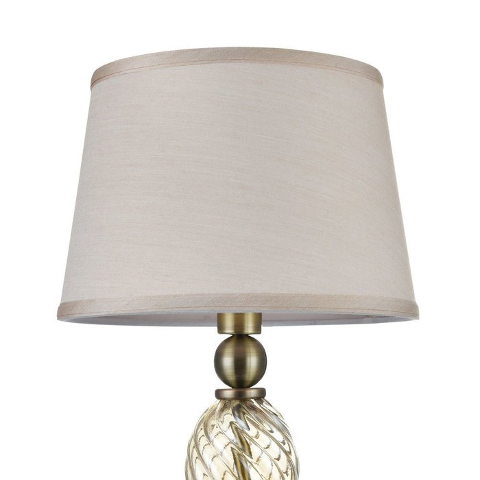 Настольная лампа Murano с бежевым абажуром - купить Настольные лампы по цене 8990.0