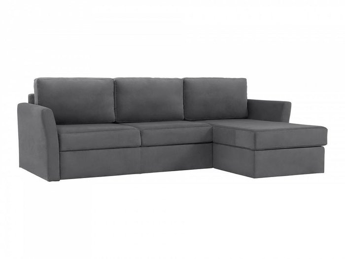 Угловой диван Peterhof темно-серого цвета  - купить Угловые диваны по цене 100470.0