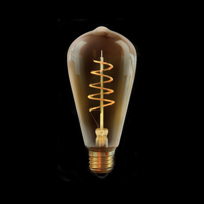 Лампа светодиодная колба золотая диммируемая - купить Лампочки по цене 720.0