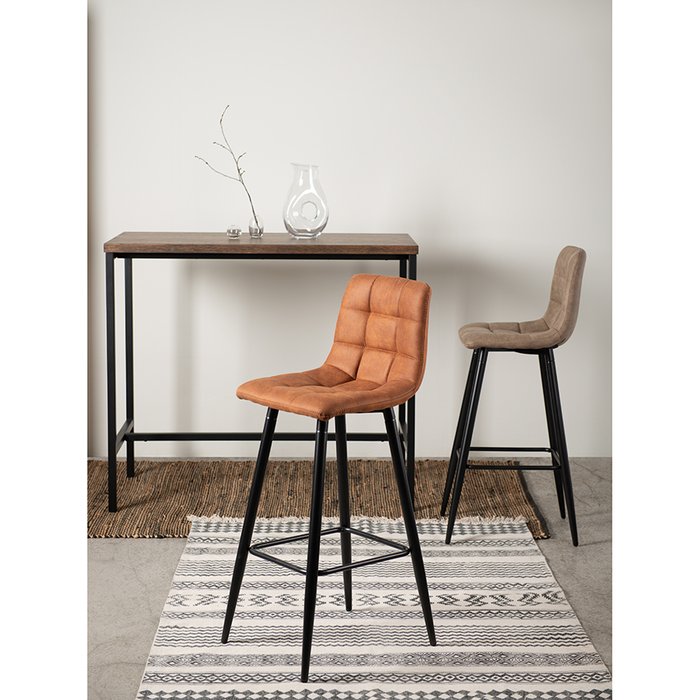 Стул барный Chilli коричневого цвета - купить Барные стулья по цене 10890.0