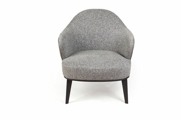 Кресло Leslie серого цвета - лучшие Интерьерные кресла в INMYROOM