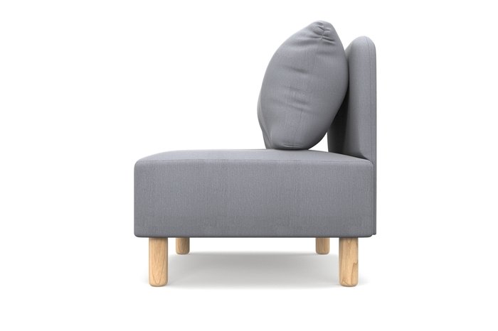 Кресло Свельд серого цвета - лучшие Интерьерные кресла в INMYROOM