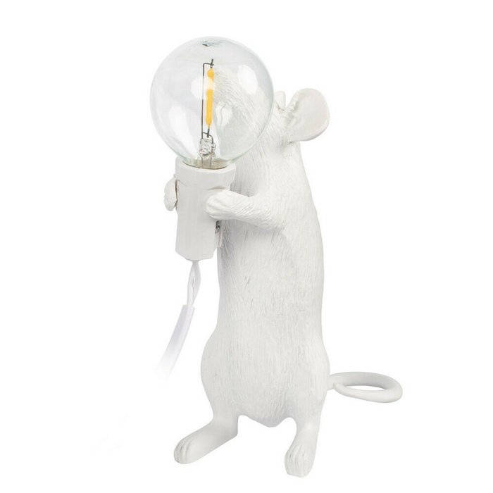 Лампа настольная Loft It Mouse 10313 White - лучшие Настольные лампы в INMYROOM