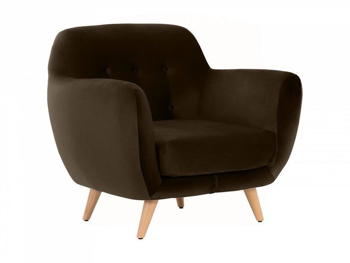 Кресло Loa коричневого цвета - купить Интерьерные кресла по цене 40860.0