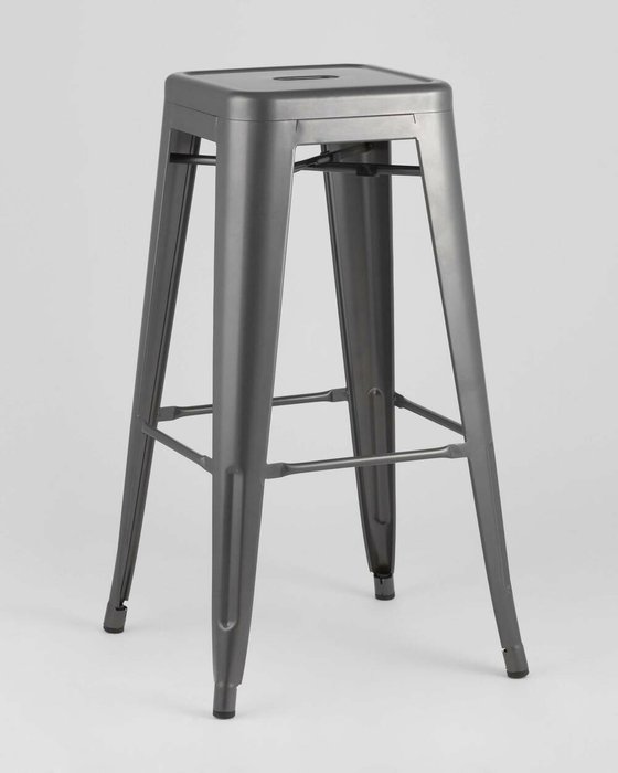 Барный табурет Tolix серого цвета - купить Барные стулья по цене 5990.0