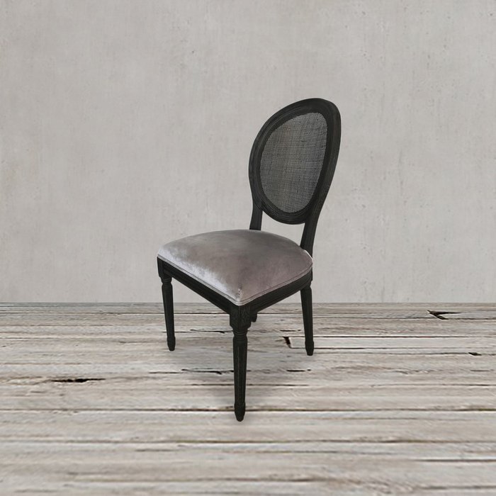 Стул с бархатной обивкой - купить Обеденные стулья по цене 41000.0
