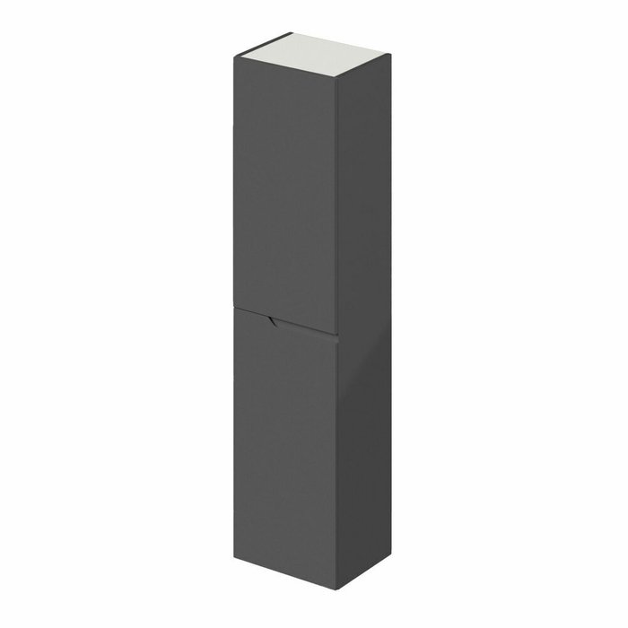 Пенал подвесной Alexa 40 графитового цвета левый 