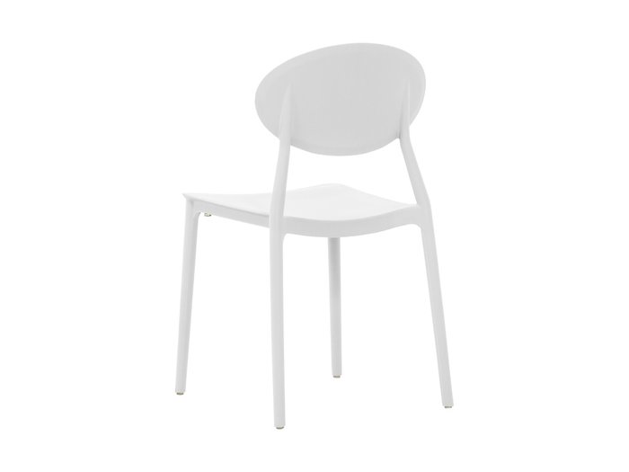 Стул пластиковый Toby белого цвета - купить Обеденные стулья по цене 3490.0