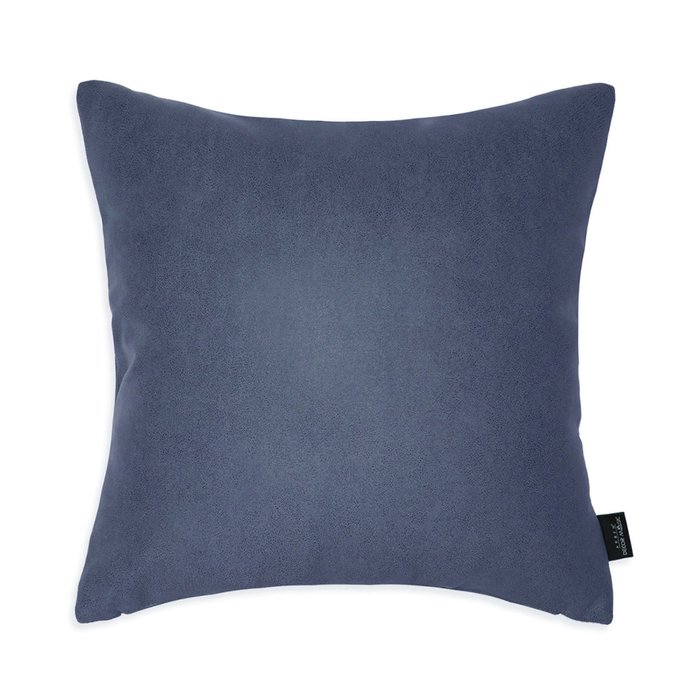 Декоративная подушка Fulton Midnight темно-синего цвета