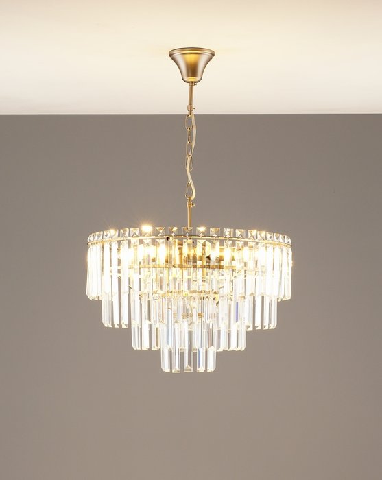 Люстра подвесная Crystal V10738-9P цвета хром - купить Подвесные люстры по цене 22990.0 Люстра подвесная Crystal V10738-9P цвета хром - купить Подвесные люстры по цене 22990.0