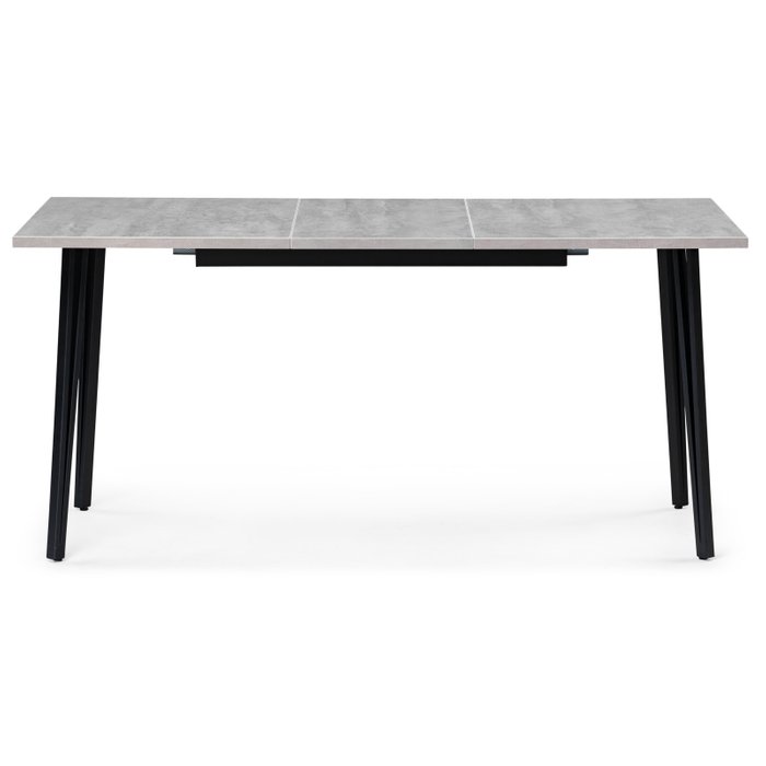 Раздвижной обеденный стол Денвер Лофт серого цвета - лучшие Обеденные столы в INMYROOM