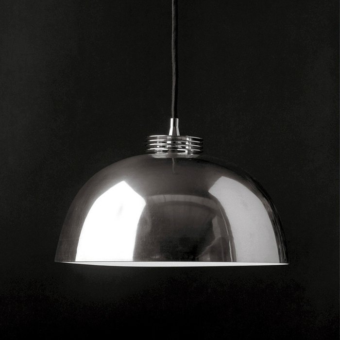 Подвесной светильник Catellani & Smith AGO с плафоном из металла стального цвета - купить Подвесные светильники по цене 26760.0