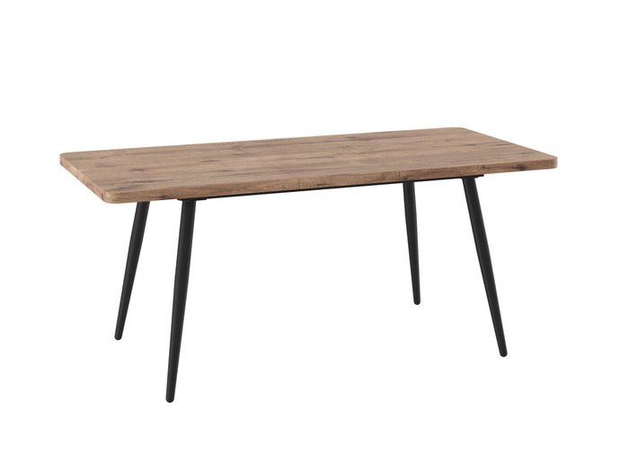 Раздвижной обеденный стол Вояж L коричневого цвета - купить Обеденные столы по цене 20490.0