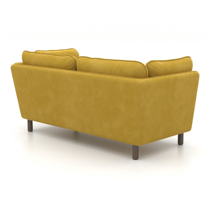 Диван Wes M желтого цвета - лучшие Прямые диваны в INMYROOM