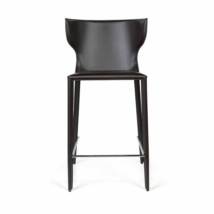 Стул полубарный Austin темно-коричневого цвета - купить Барные стулья по цене 29900.0