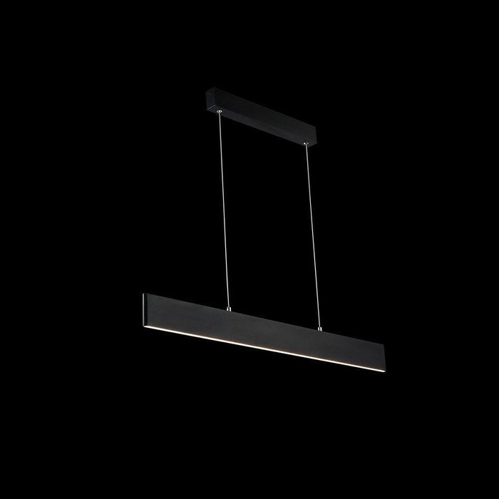 Подвесной светодиодный светильник Step черного цвета - купить Подвесные светильники по цене 8500.0