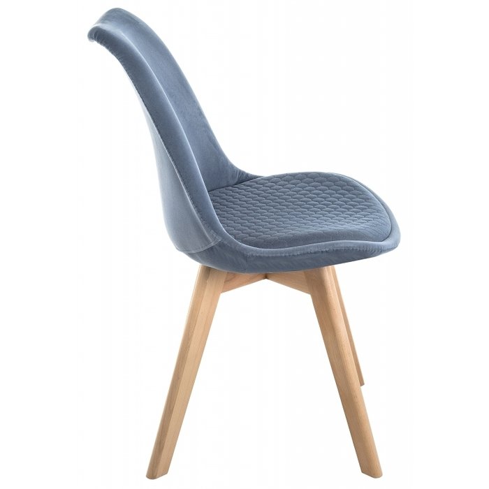 Обеденный стул Bonuss blue синего цвета - лучшие Обеденные стулья в INMYROOM