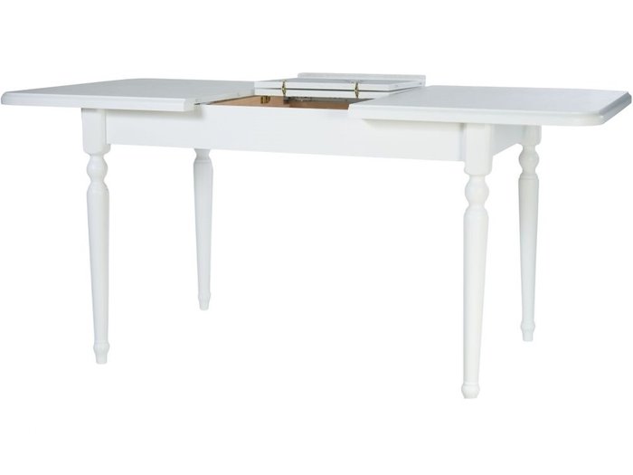 Стол раскладной Дионис белого цвета - лучшие Обеденные столы в INMYROOM