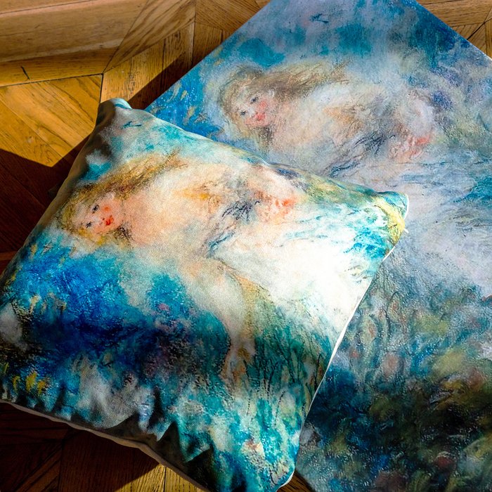 Декоративная арт подушка Весна - купить Декоративные подушки по цене 2000.0