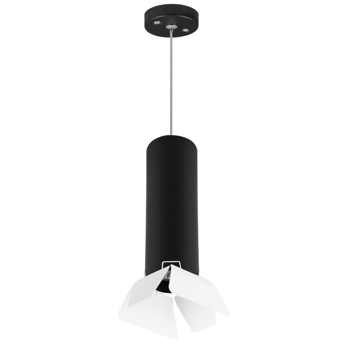 Подвесной светильник Rullo M черно-белого цвета - купить Подвесные светильники по цене 3267.0