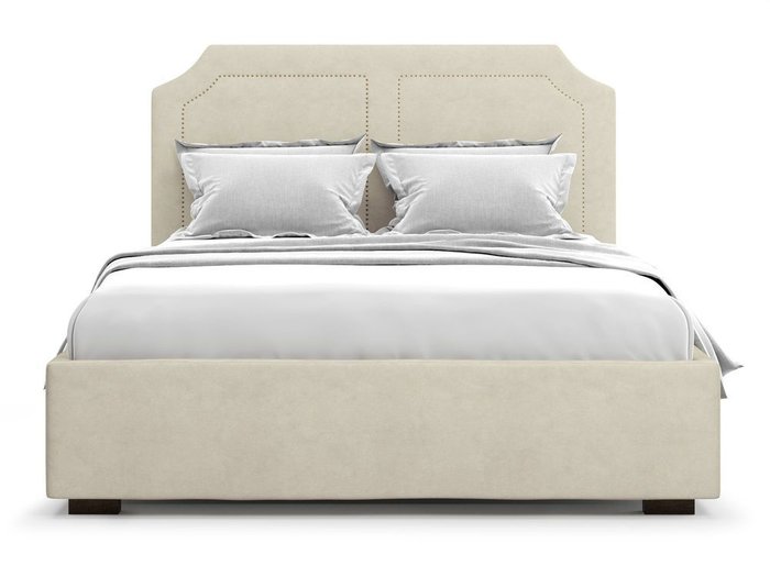 Кровать с подъемным механизмом Lago 160х200 бежевого цвета - купить Кровати для спальни по цене 41000.0