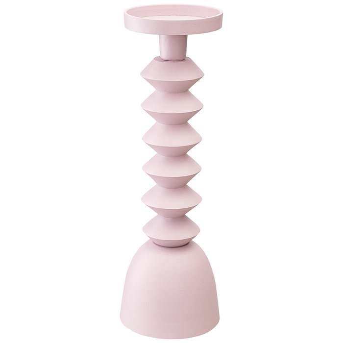 Подсвечник Vivlend розового цвета - купить Подсвечники по цене 5700.0