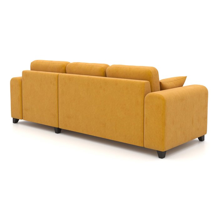 Угловой диван-кровать Vittorio EKL желтый - лучшие Угловые диваны в INMYROOM