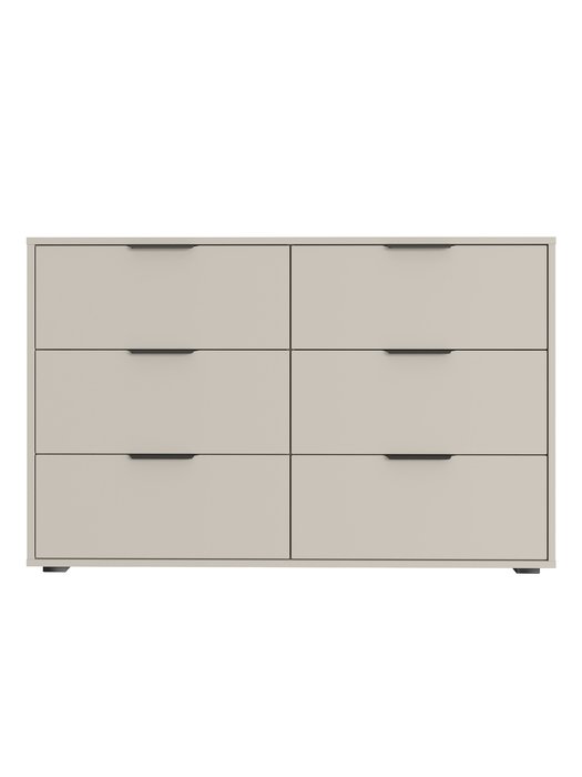 Комод Оптима ОП-15 цвет глиняный серый/риолит - купить Комоды по цене 20948