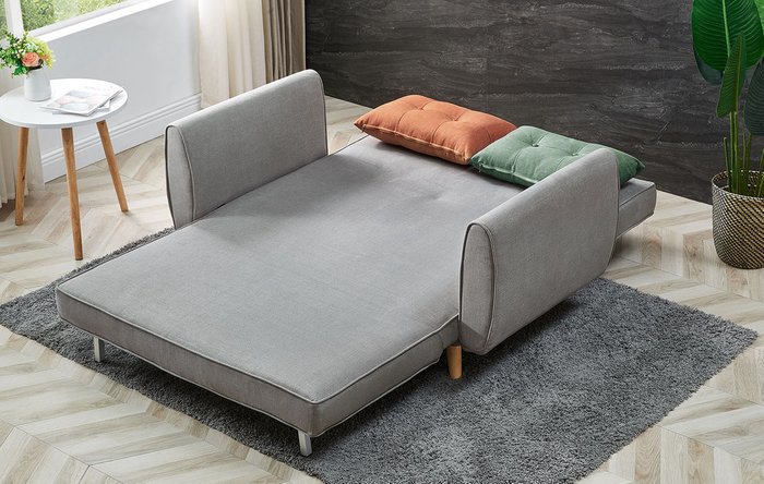 Диван-кровать Charm серого цвета - купить Прямые диваны по цене 42090.0