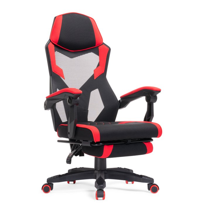 Компьютерное кресло Brun красно-черного цвета - купить Офисные кресла по цене 13370.0