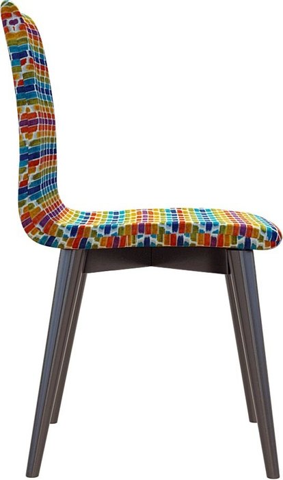 Кухонный стул Архитектор в ткани Tuscan с ножками цвета венге - купить Обеденные стулья по цене 19381.0