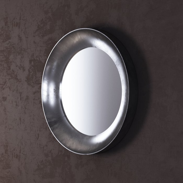 Зеркало Clayton серебряного цвета - купить Настенные зеркала по цене 26950.0