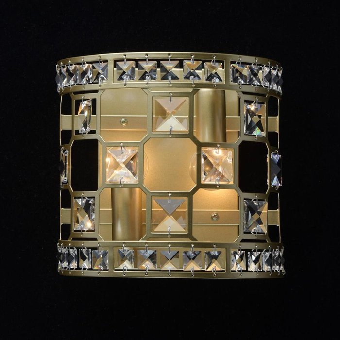Настенный светильник Монарх с хрустальными элементами - лучшие Бра и настенные светильники в INMYROOM