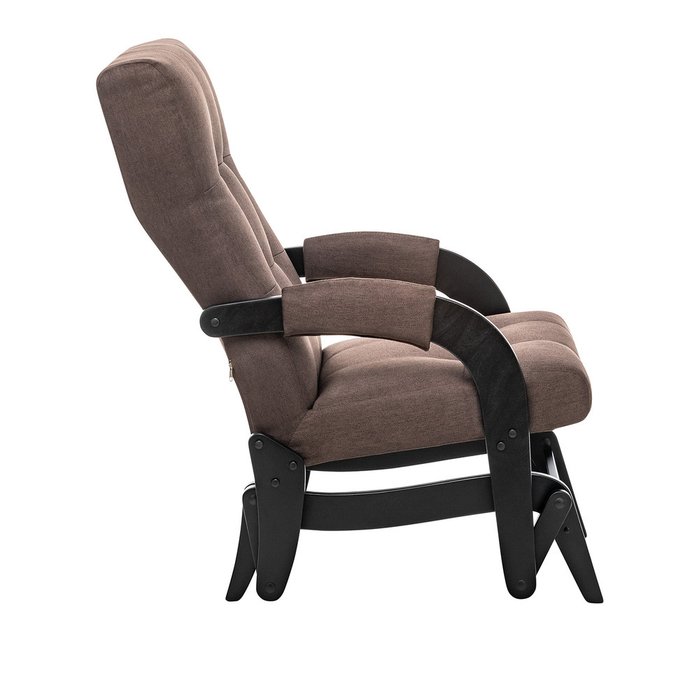 Кресло-маятник Спринг темно-коричневого цвета - лучшие Интерьерные кресла в INMYROOM