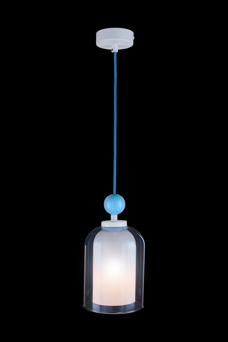 Подвесной светильник Colors Capsule голубого цвета - купить Подвесные светильники по цене 7350.0