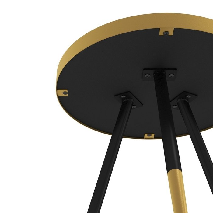 Кофейный стол Evo черно-золотого цвета - лучшие Кофейные столики в INMYROOM
