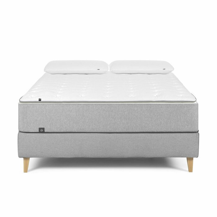 Основание кровати Nikos серого цвета 150x190 - купить Основания кроватей по цене 110990.0