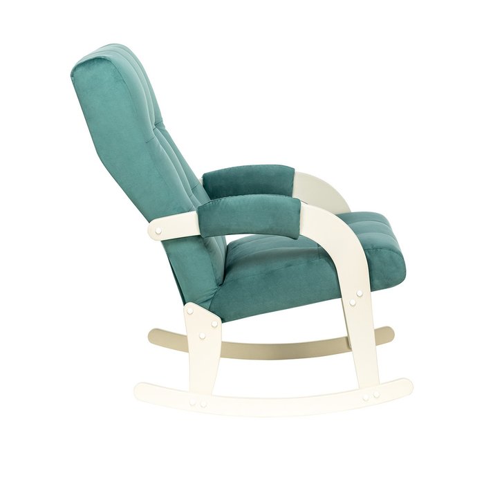 Кресло-качалка Спринг темно-бирюзового цвета - лучшие Интерьерные кресла в INMYROOM