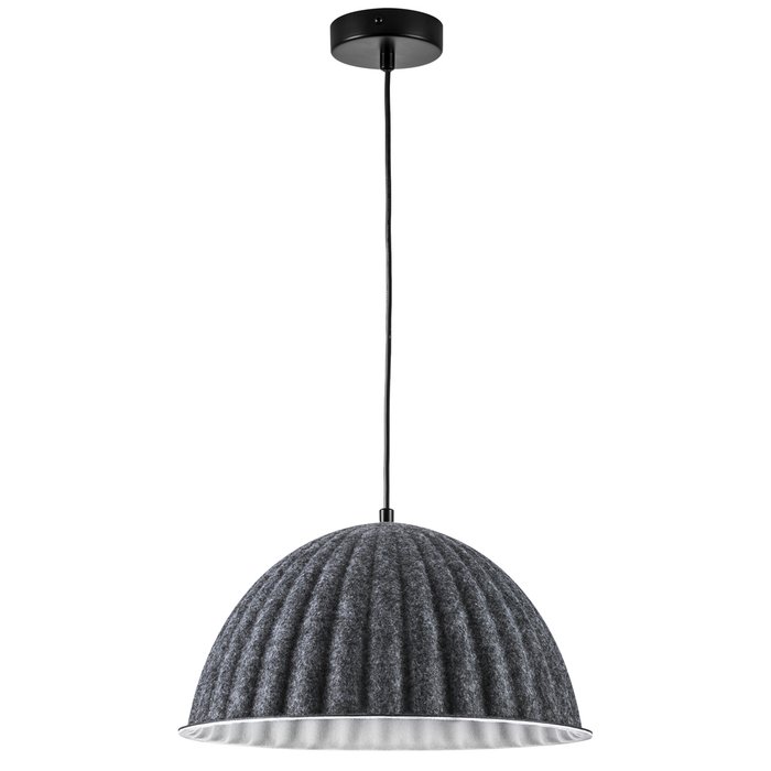 Люстра FENICIA 1х12W (led) E27 ЧЕРНЫЙ/СЕРЫЙ