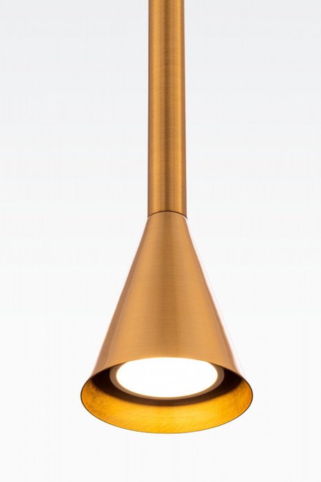 Подвесной светильник Arrow золотого цвета - купить Подвесные светильники по цене 6390.0