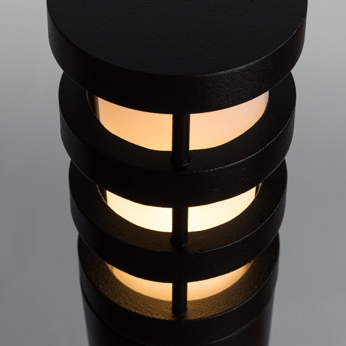 Уличный светильник Portico черного цвета - лучшие Наземные светильники в INMYROOM